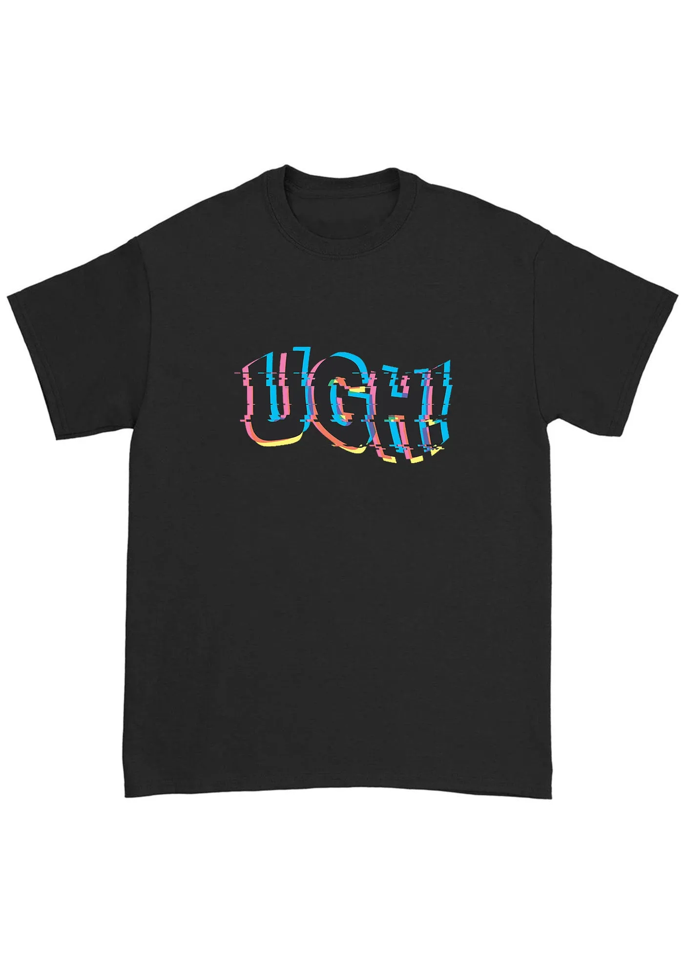 Glitch Ugh Bangtan Kpop Chunky Shirt