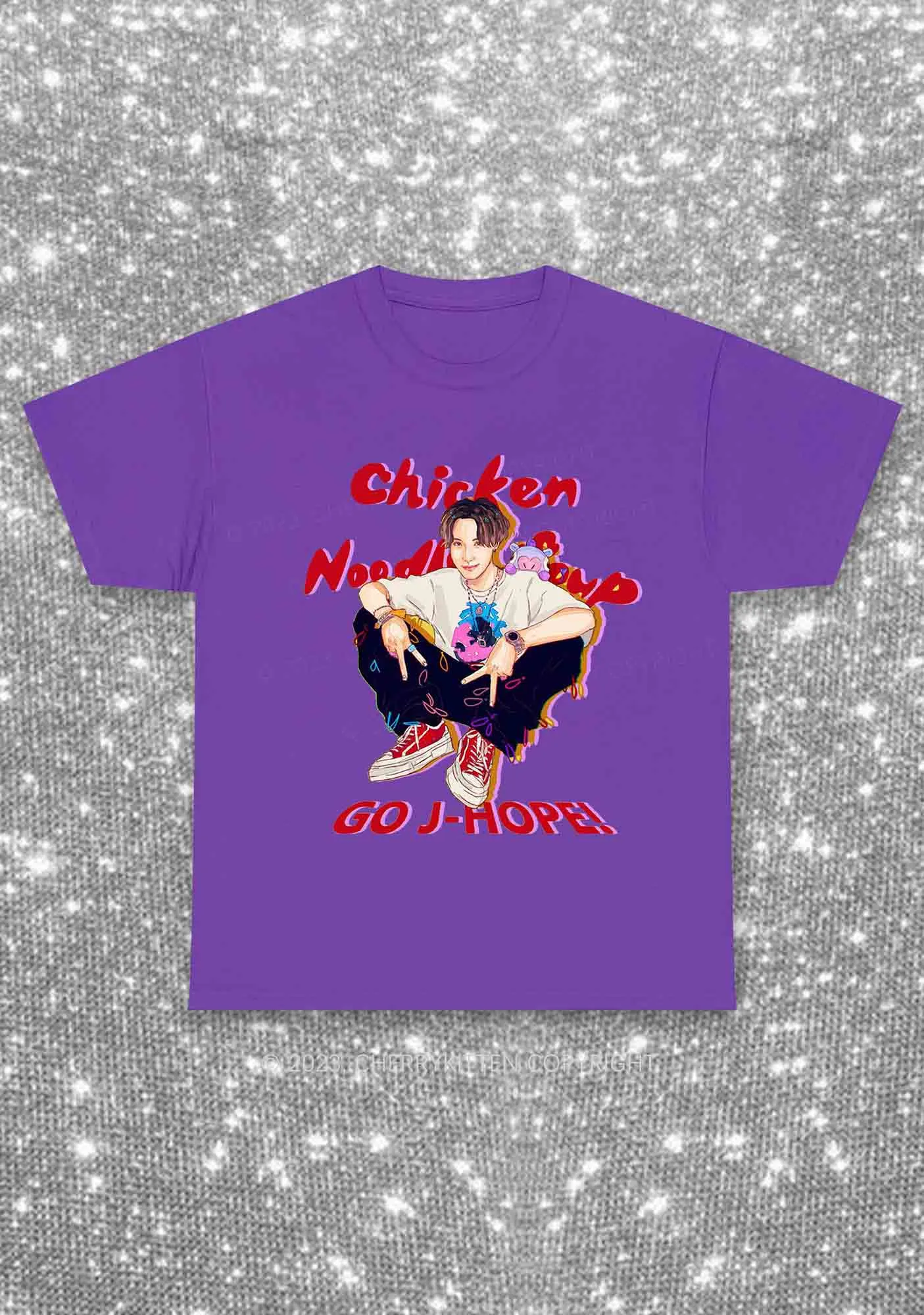 Go JH Kpop Y2K Chunky Shirt Cherrykitten