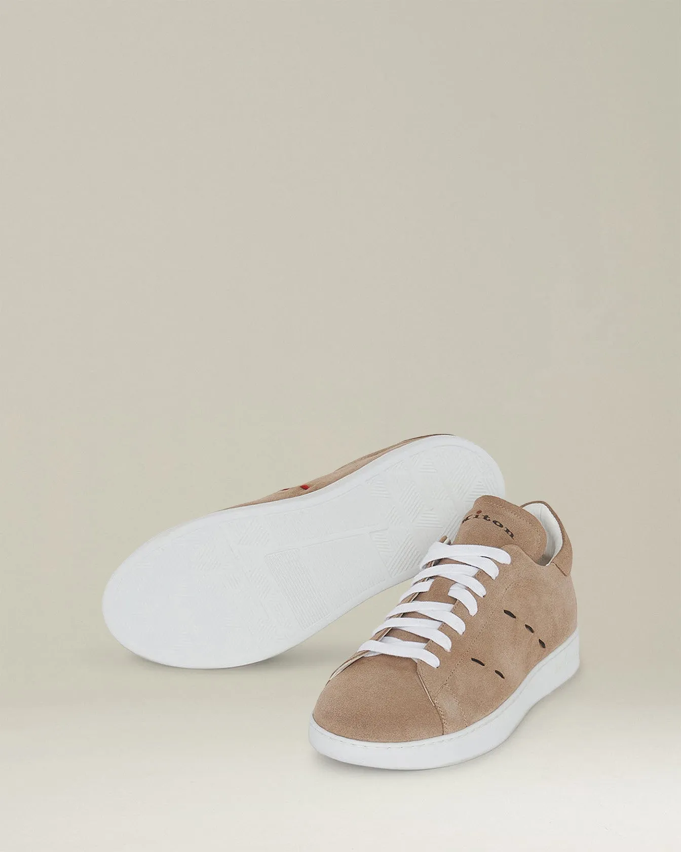 LEATHER STITCHING SNEAKERS