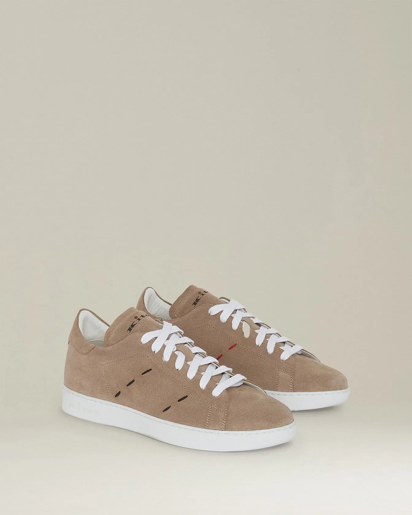 LEATHER STITCHING SNEAKERS