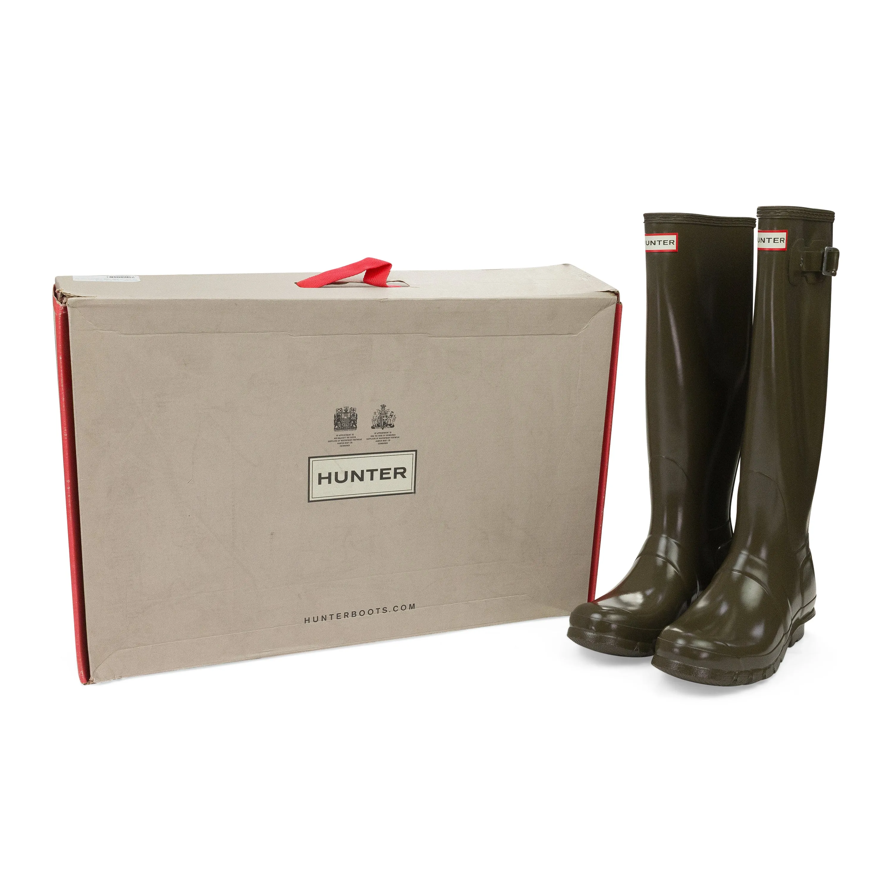 SWAMP GREEN SIDE STRAP BOOTS