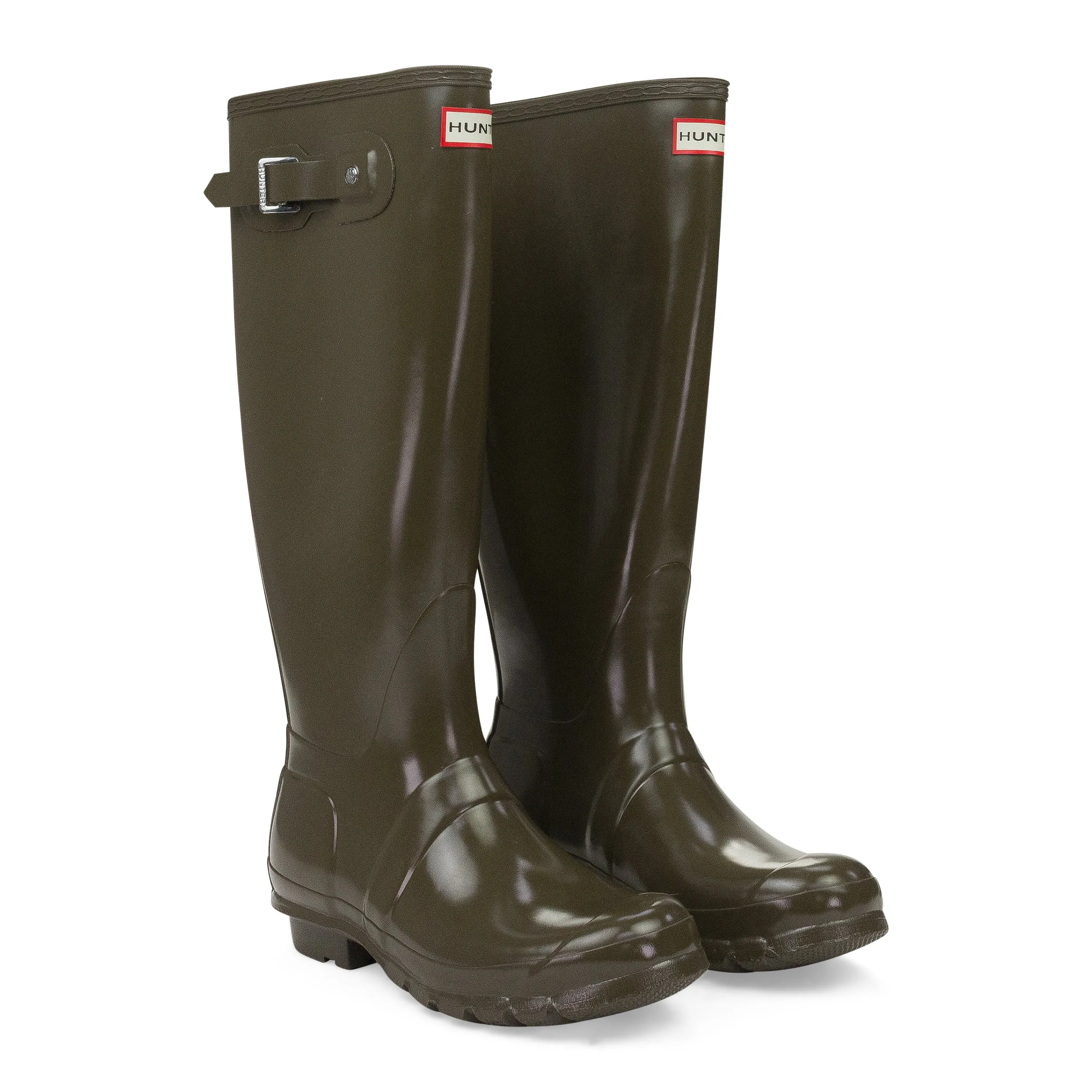 SWAMP GREEN SIDE STRAP BOOTS