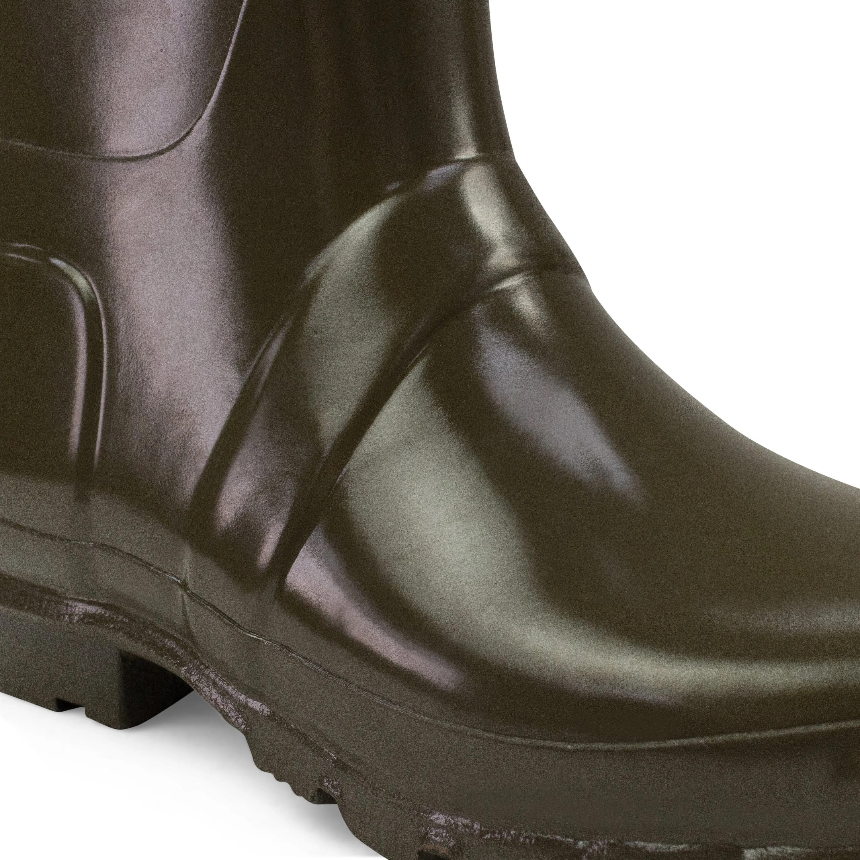 SWAMP GREEN SIDE STRAP BOOTS