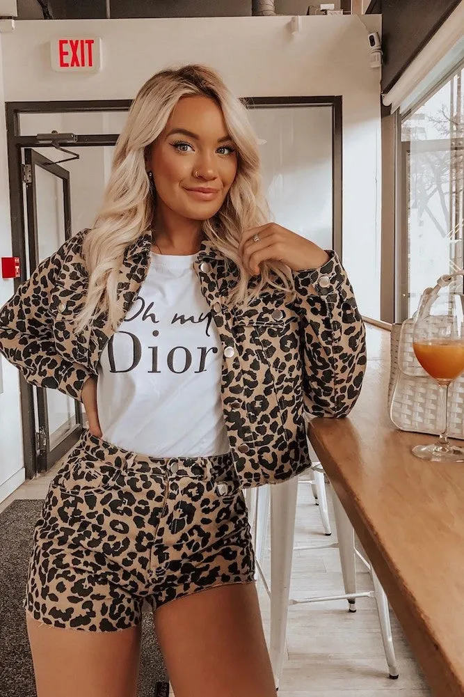 Vancouver Jacket Leopard