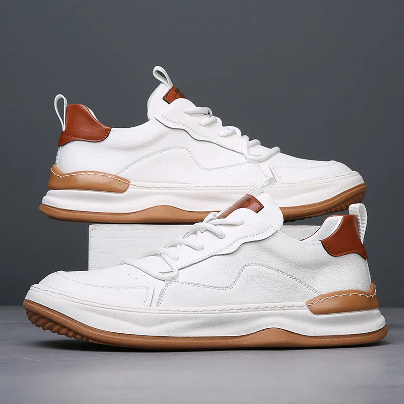 Verde Luxe Leather Sneakers