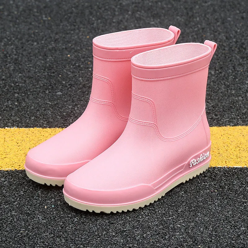 Waterproof Rain Boots Work Shoes Non Slip Anti Skip Water Shoes