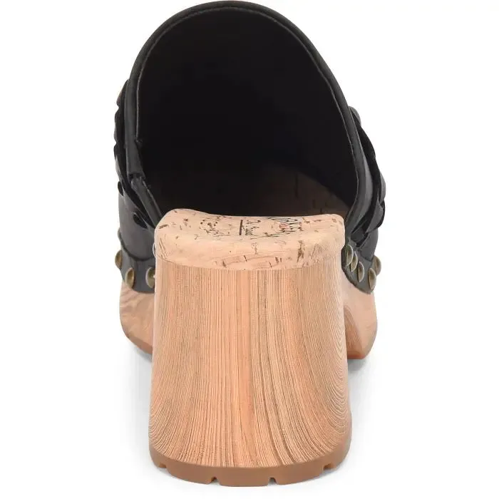 Women’s Kork-Ease Tilly – Artisan Clog with Hand-Finished Leather