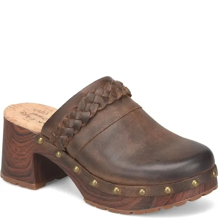 Women’s Kork-Ease Tilly – Artisan Clog with Hand-Finished Leather