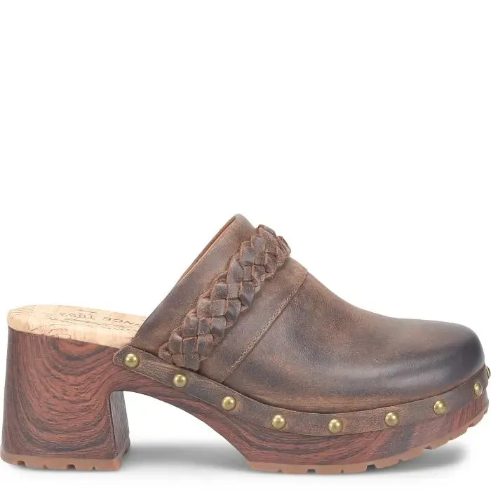 Women’s Kork-Ease Tilly – Artisan Clog with Hand-Finished Leather