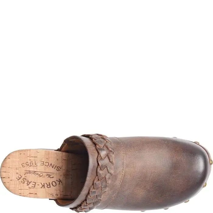 Women’s Kork-Ease Tilly – Artisan Clog with Hand-Finished Leather